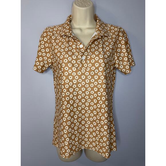 SMITH & QUINN Caramel Reagan Polo Shirt Golf Performance Women's S - Picture 13 of 13